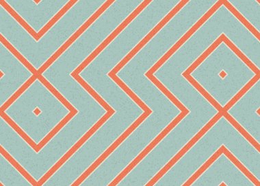 Soyut Geometrik Desen, üretken hesaplama sanatı, vektör illüstrasyonu  