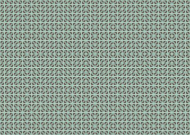 Soyut Geometrik Desen, hesaplama sanatı çizimi