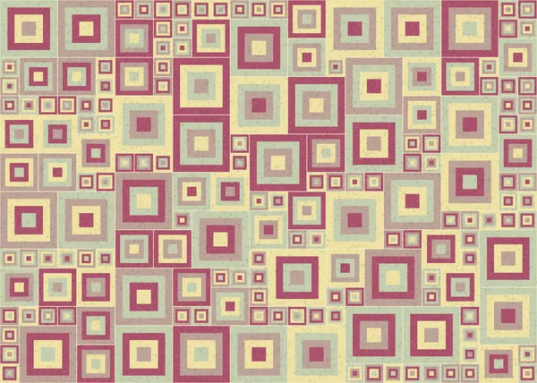 Abstrakcyjny Kolor Geometryczny Płytki Wzór Generatywna Sztuka Obliczeniowa Ilustracja Element — Wektor stockowy
