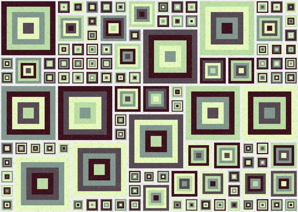 Absztrakt Szín Geometrikus Csempe Minta Generatív Számítógépes Művészeti Illusztráció Tervezési — Stock Vector