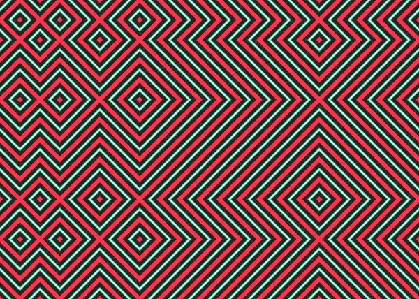 Abstrait Couleur Géométrique Motif Carrelable Génératif Illustration Art Computationnel Élément — Image vectorielle