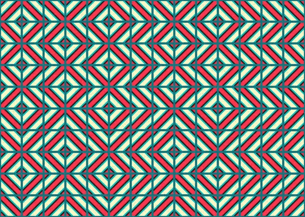 Soyut Geometrik Desen, üretken hesaplama sanatı çizimi  