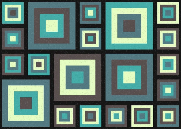 Diseño Geométrico Abstracto Arte Computacional Generativo Ilustración Vectorial — Archivo Imágenes Vectoriales
