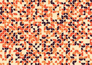 soyut geometrik desen, vektör illüstrasyonu 