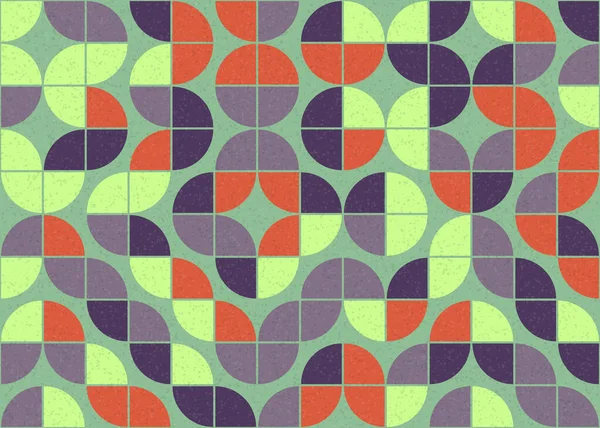 Schéma Calcul Génératif Géométrique Abstrait Illustration Vectorielle — Image vectorielle