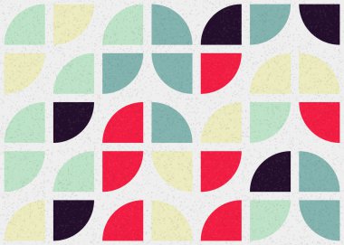 Soyut Geometrik Desen, hesaplama sanatı çizimi