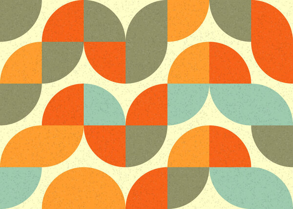 Abstract Geometric Pattern, computational art illustration