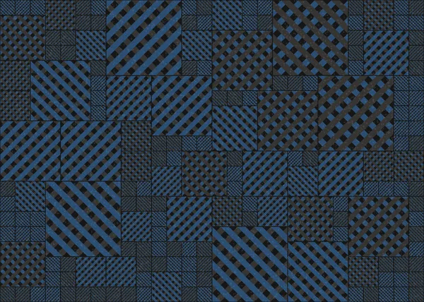 Abstract Geometric Pattern Generative Computational Art Διανυσματική Απεικόνιση — Διανυσματικό Αρχείο