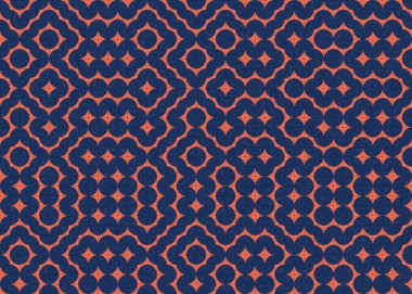 Soyut Geometrik Desen, hesaplama sanatı çizimi