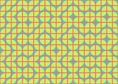 Soyut renk geometrik şekillendirilebilir kalıplı hesaplanabilir hesaplama sanatı illüstrasyonu, baskılar, web sayfaları, şablonlar, posterler ve arkaplan için tasarım ögesi 