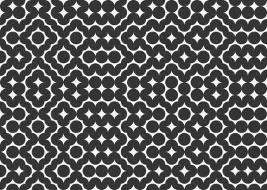 Soyut Geometrik Desen, hesaplama sanatı çizimi