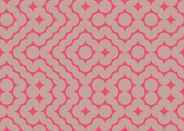 Soyut geometrik üretken hesaplama deseni, vektör illüstrasyonu