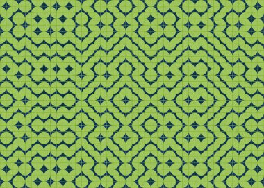 Soyut geometrik desen, hesaplama sanatı, vektör illüstrasyonu