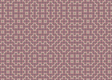 Soyut Geometrik Desen, hesaplama sanatı çizimi