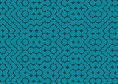 Soyut geometrik üretken hesaplama deseni, vektör illüstrasyonu