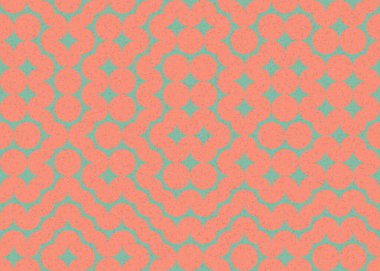 Soyut geometrik üretken hesaplama deseni, vektör illüstrasyonu