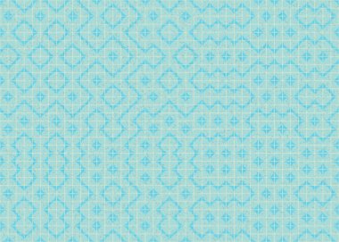 Soyut geometrik üretken hesaplama deseni, vektör illüstrasyonu 