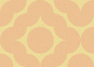 Soyut geometrik üretken hesaplama deseni, vektör illüstrasyonu 