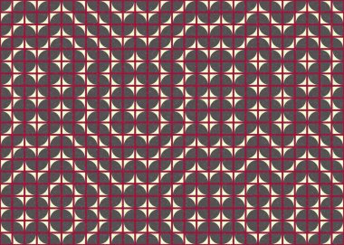 Soyut renk geometrik şekillendirilebilir kalıplı hesaplanabilir hesaplama sanatı illüstrasyonu, baskılar, web sayfaları, şablonlar, posterler ve arkaplan için tasarım ögesi 