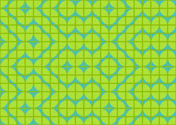 Abstrakt Geometriskt Mönster Beräkningskonst Vektorillustration — Stock vektor