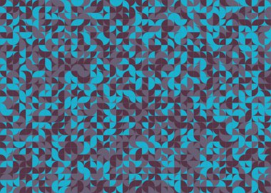 Kareli soyut geometrik desen