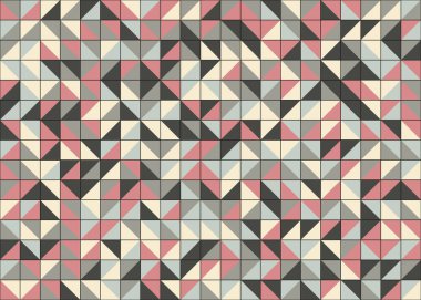 Soyut Geometrik Desen, hesaplama sanatı çizimi