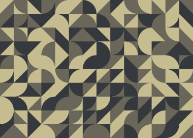 Kareli soyut geometrik desen