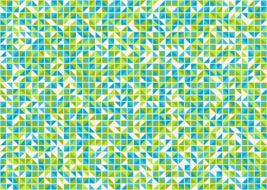 Kareli soyut geometrik desen