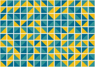 Soyut Geometrik Desen, hesaplama sanatı çizimi