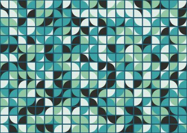 Soyut geometrik desen, hesaplama sanatı