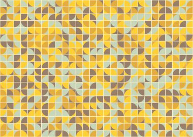 Kareli soyut geometrik desen