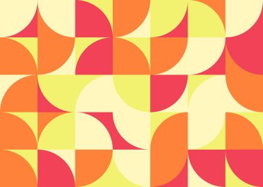 Kareli soyut geometrik desen