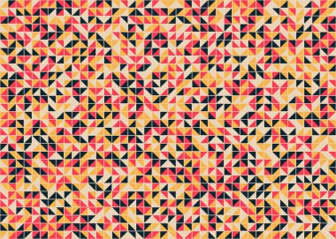 Kareli soyut geometrik desen