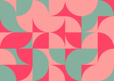 Soyut Geometrik Desen, hesaplama sanatı çizimi