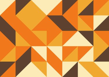 Soyut Geometrik Desen, hesaplama sanatı çizimi