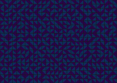 Soyut Geometrik Desen, üretken hesaplama sanatı, vektör illüstrasyonu  