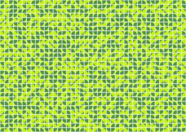 Soyut Geometrik Desen, üretken hesaplama sanatı, vektör illüstrasyonu 