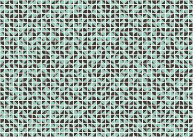 Soyut Geometrik Desen, üretken hesaplama sanatı, vektör illüstrasyonu  