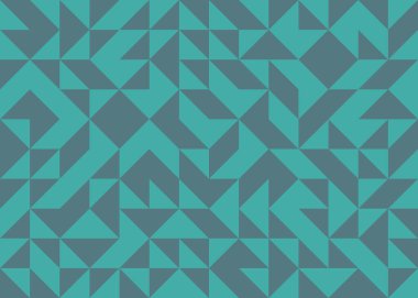 Kareli soyut geometrik desen