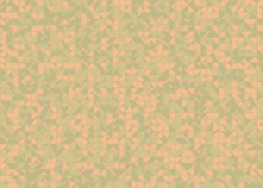 Soyut Geometrik Desen, üretken hesaplama sanatı, vektör illüstrasyonu 