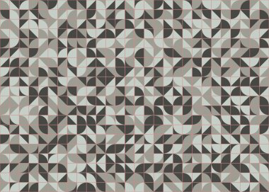 Kareli soyut geometrik desen