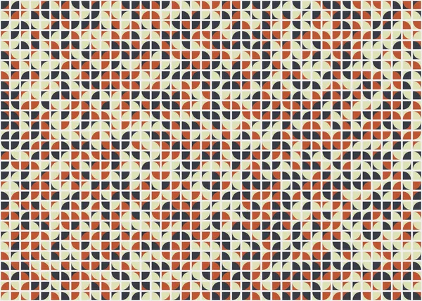 Soyut Geometrik Desen, üretken hesaplama sanatı, vektör illüstrasyonu 