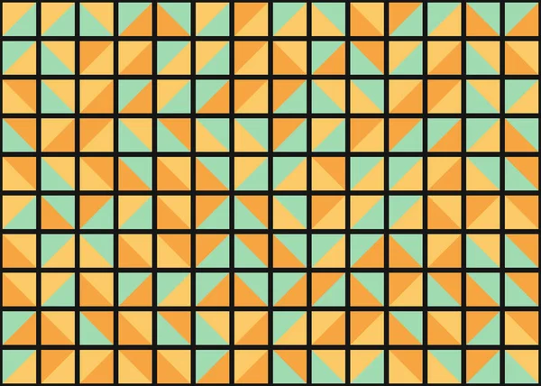 概要幾何学模様 生成的計算芸術 ベクトル図 — ストックベクタ
