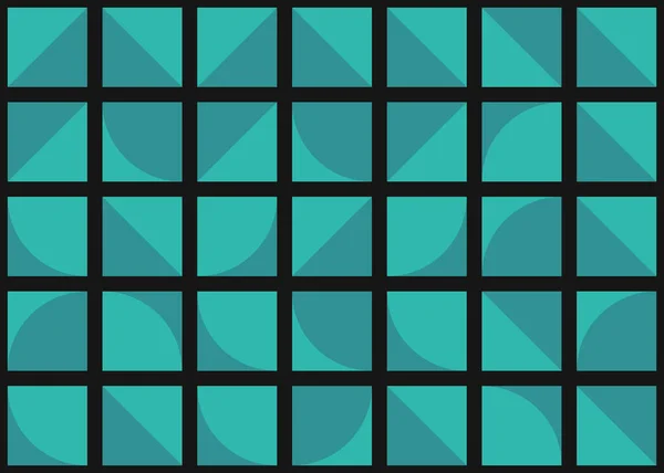 Padrão Colorido Geométrico Abstrato Com Quadrados — Vetor de Stock