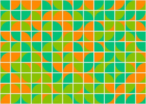 Soyut Geometrik Desen, üretken hesaplama sanatı, vektör illüstrasyonu 