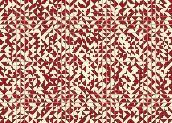 Kareli soyut geometrik desen