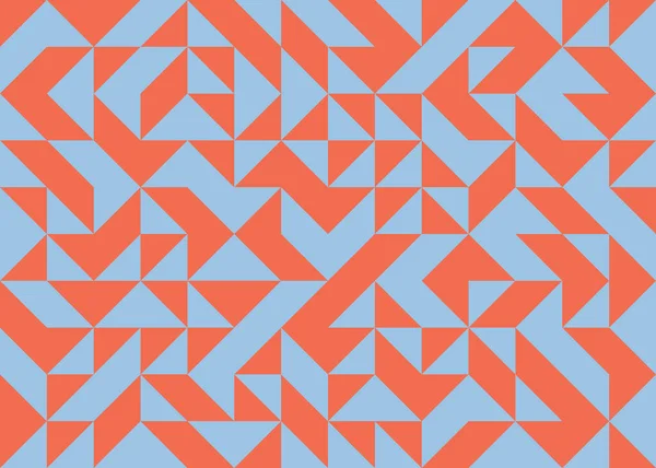 Soyut Geometrik Desen, üretken hesaplama sanatı, vektör illüstrasyonu 