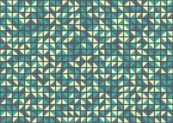 Soyut Geometrik Desen, üretken hesaplama sanatı, vektör illüstrasyonu 