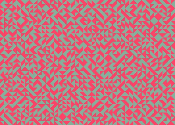 Soyut Geometrik Desen, üretken hesaplama sanatı, vektör illüstrasyonu 