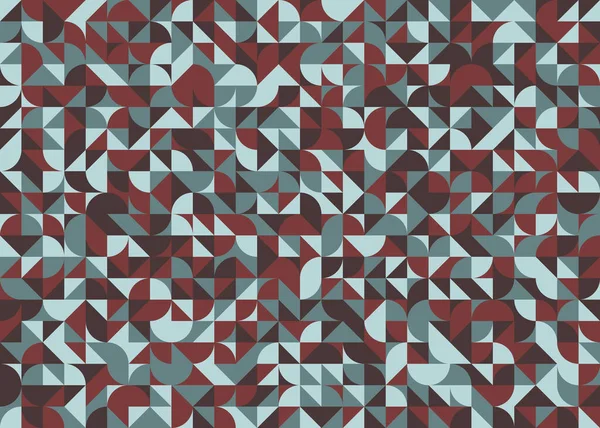 Patrón Colorido Geométrico Abstracto Con Cuadrados — Archivo Imágenes Vectoriales